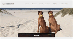Desktop Screenshot of hunde-reisen-mehr.com