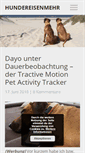 Mobile Screenshot of hunde-reisen-mehr.com